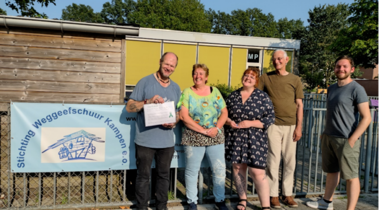 Weggeefschuur Kampen winnaar Groene Lintje