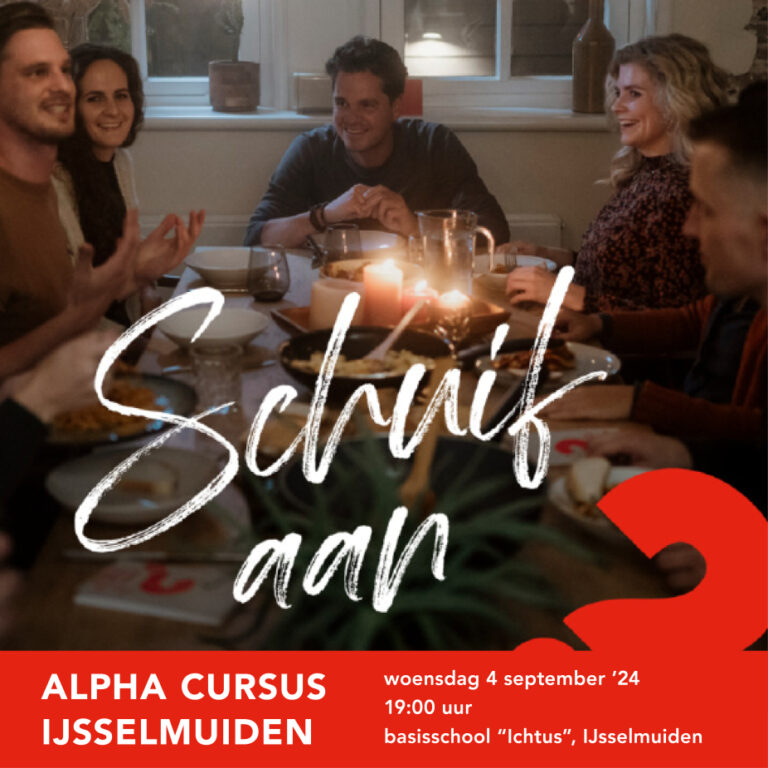 Alpha-cursus in IJsselmuiden