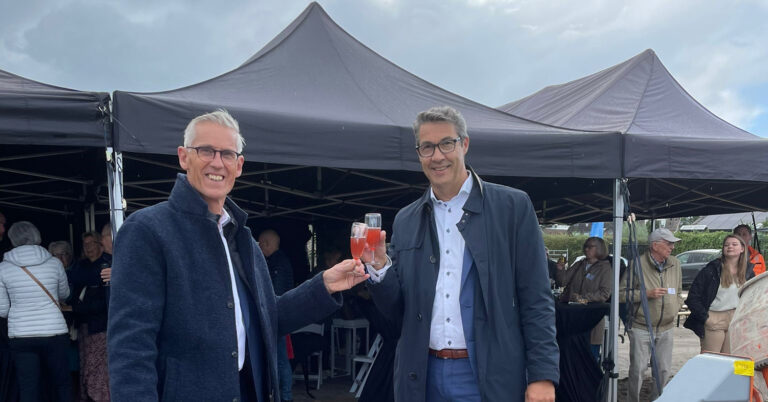 Startsein voor de bouw van Sonnenwijzer in IJsselmuiden