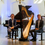 Doorn Wouter Harbers Piano en  harpist Joost Willemze