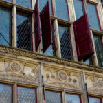 Gotisch huis close up