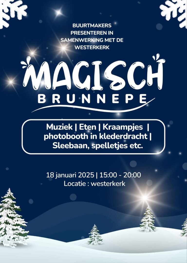 18 januari Magisch Brunnepe Winterfeest