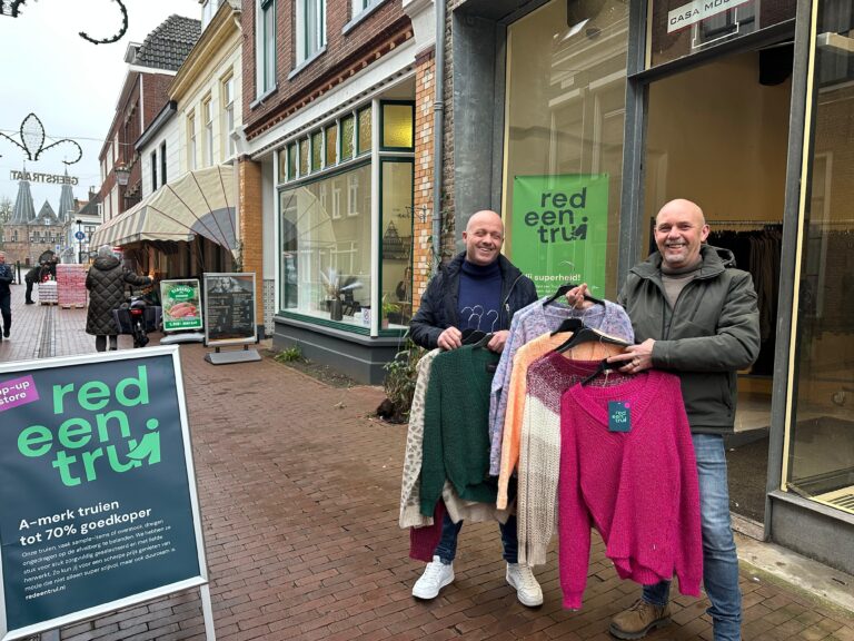 Pop-up store Red een Trui in Kampen: Truien en Vesten een Tweede Kans Geven